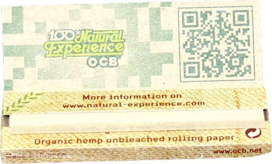 Ocb Organic Hemp Χαρτάκια Στριφτού Τσιγάρου 50 φύλλα 1τμχ