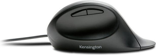 Kensington Pro Fit Ergo Wired Ergonomic Vertical Mouse Black