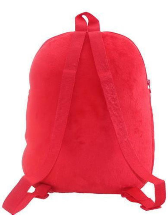 Diakakis Mickey School Bag Backpack Kindergarten in Red color