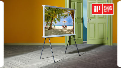 Samsung Smart Τηλεόραση 43" 4K UHD QLED QE43LS01T HDR (2020) QE43LS01TAUXXH