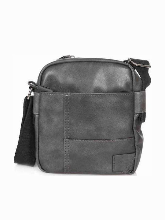 Laos Herrentasche Schulter / Crossbody Schwarz