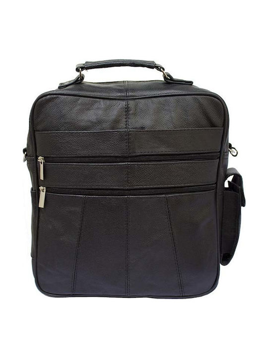 RCM 117L Leather Men's Bag Shoulder / Crossbody Black
