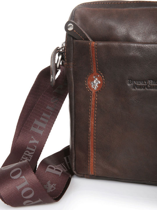 Leather Men's Bag Shoulder / Crossbody Brown