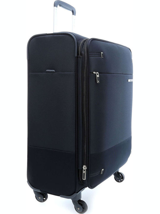 Samsonite Base Boost Spinner Μεγάλη Βαλίτσα Ταξιδίου Υφασμάτινη Μαύρη με 4 Ρόδες Ύψους 78εκ.