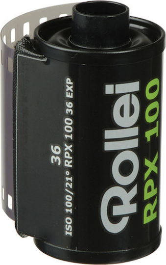 Rollei Черно-бял негатив RPX 100 Ролка Филм 35mm (36 Експозиции)