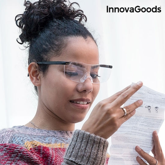 InnovaGoods Safety Glasses for Protection with Transparent Lenses 1pcs