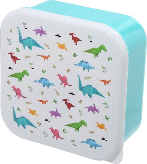 Puckator Plastik Kinder Lunchset Dinosaurier Mehrfarbig