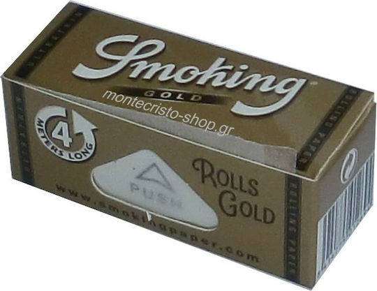 Smoking Gold cu Hârtie de țigări 4m 1buc