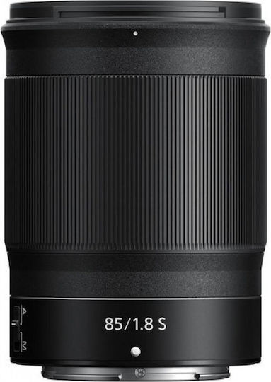 Nikon Full Frame Φωτογραφικός Φακός NIKKOR Z 85mm f/1.8 S Telephoto για Nikon Z Mount Μαύρος