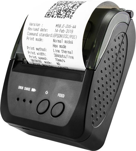 Netum Θερμικός Εκτυπωτής Αποδείξεων Φορητός Bluetooth / USB