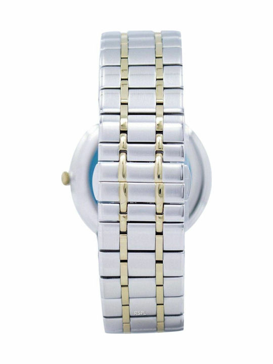 Seiko Premier Ρολόι Μπαταρίας με Μεταλλικό Μπρασελέ