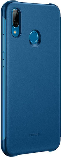 Huawei Smart View Book Δερματίνης Navy Μπλε (Huawei P20 Lite)