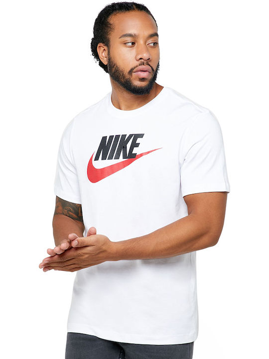 Icon Futura Sportliches T-Shirt Weiß