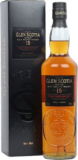Single Malt Ουίσκι 15 Ετών Σκωτίας 46% 700ml