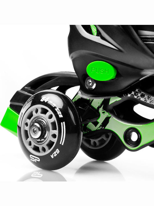 Spokey Quattro Inline Αυξομειούμενα Rollers Πολύχρωμα Παιδικά