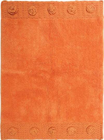Das Home Бански килим Памук Правоъгълена 530 420760800530 Orange 60x80бр