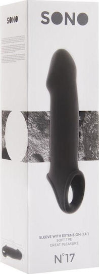 Shots Sono No.17 Dong Extension Προέκταση Πέους Μαύρη 26cm