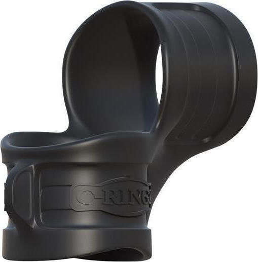 Pipedream Fantasy C-Ringz Mr. Big Cock Ring And Ball Stretcher 3.3cm Black