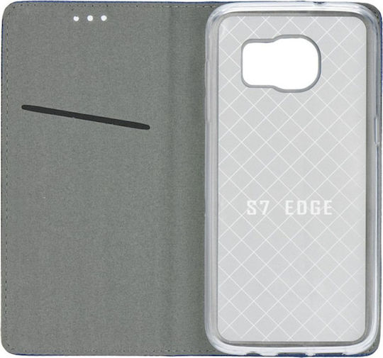 Forcell Smart Magnet Buchen Sie Synthetisches Leder Blau (Galaxy J7 2017)
