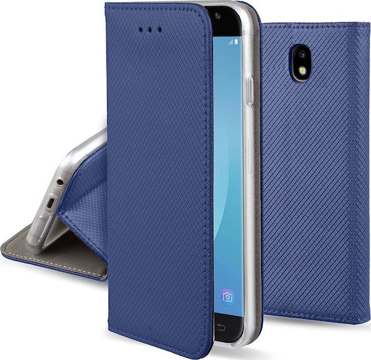 Forcell Smart Magnet Buchen Sie Synthetisches Leder Blau (Galaxy J7 2017)