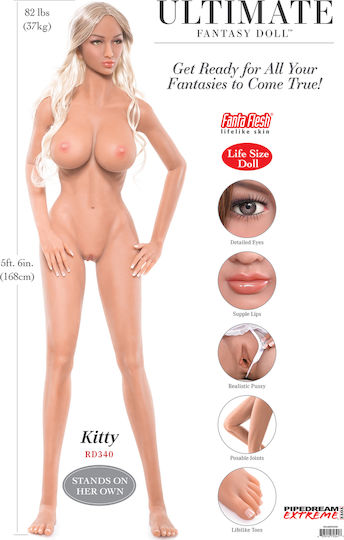 Pipedream Ultimate Fantasy Dolls Kitty Realistische Puppe Hintern Vagina RD340