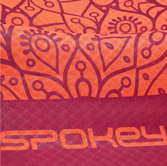 Spokey Mandala Fitnessmatte Yoga Orange (183x61x0.4cm)