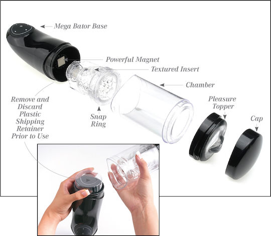 Pipedream Pipedream Extreme Toyz Mega-Bator Ass Masturbator RD299 1Stück