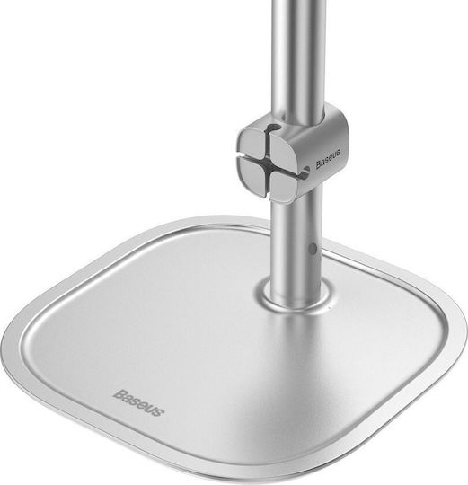 Baseus Literary Youth Aluminum Alloy Desktop Bracket Desk Stand for Mobile Phone in Silver Colour