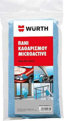 Wurth MicroActive Πανί Μικροϊνών Καθαρισμού Αυτοκινήτου 40x40cm