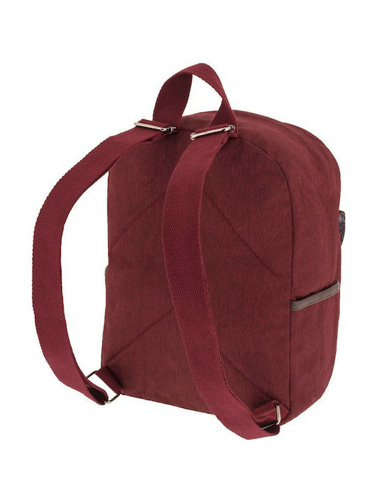 Polo Spark Mini Stoff Rucksack Burgundisch 7Es