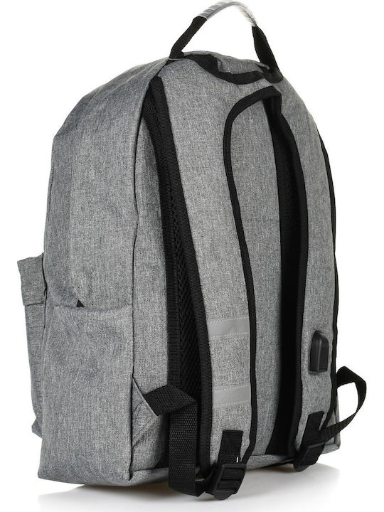 Diplomat Backpack 18.5lt Γκρι