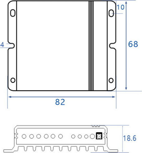 Lumiax Соларен контролер на заряд ШИМ 24V 20Спецификация