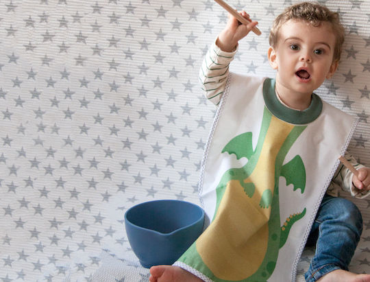 Little Champions Bib Big Schutzanzug Stoff mit elastischem Halsausschnitt Mehrfarbig Little Champions Bib Big Schutzanzug Stoff mit elastischem Halsausschnitt Mehrfarbig