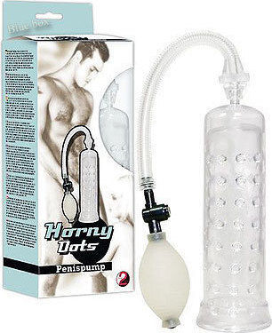 You2Toys Horny Dots Pump Τρόμπα Πέους Διάφανη