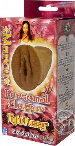 Doc Johnson Mr. Marcus Ultraskyn Personal Fluffer Tight Pussy Masturbator Vagina 8051-01-BX