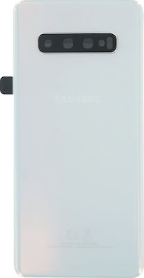 Samsung Batterieabdeckung Weiß für Galaxy S10+