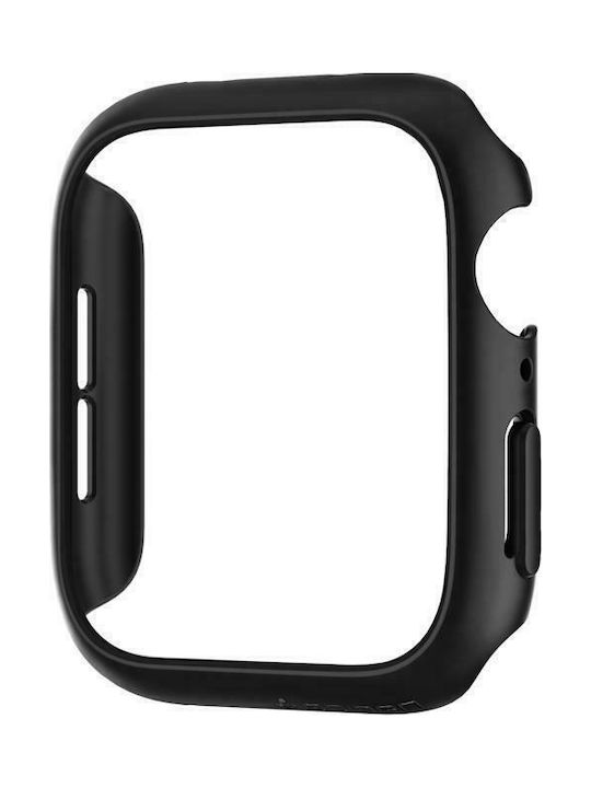 Spigen Thin Fit Plastikhülle in Schwarz Farbe für Apple Watch 40mm
