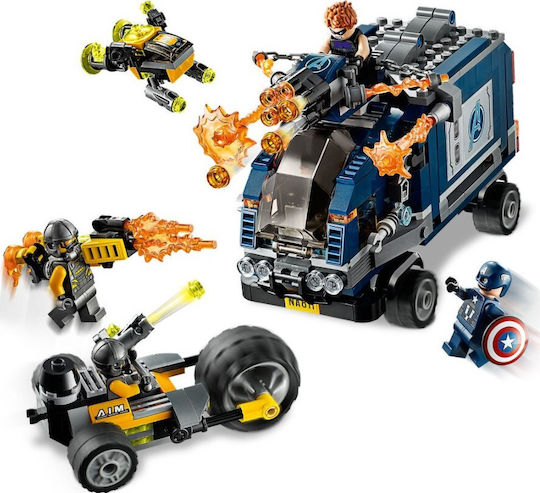 LEGO Marvel Avenger Truck Take-Down για 7+ Ετών 477τμχ