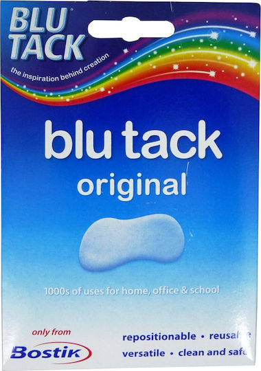 Bostik Κόλλα Αυτοκόλλητο Blu Tack Original Γενικής Χρήσης 50gr 12τμχ