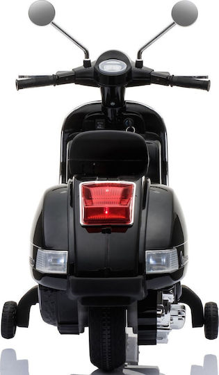 Vespa Kids Electric Motorcycle Licensed 6 Volt Black