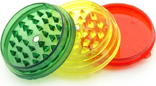 Grinder Rasta 60mm 3 Parts 1τμχ