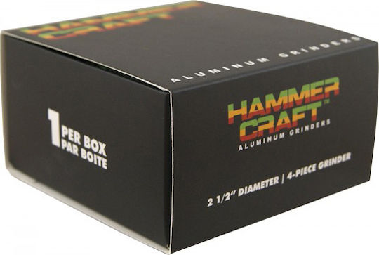 Grinder Hammercraft Rasta 63mm 4 Parts 1τμχ