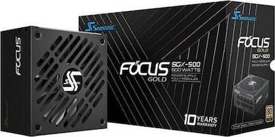 Seasonic Focus SGX 500W Τροφοδοτικό Υπολογιστή Full Modular 80 Plus Gold