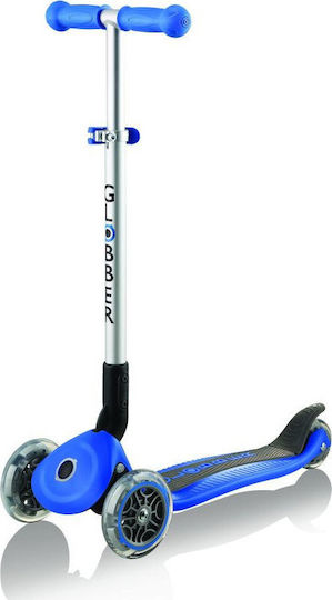 Globber Kids Scooter Foldable Primo 3-Wheel for 3+ Years Blue