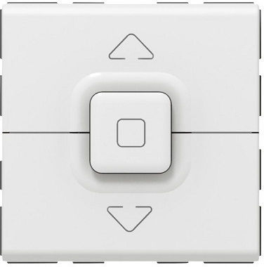 Legrand Mosaic Recessed Electrical Rolling Shutters Wall Switch no Frame Basic White 077028