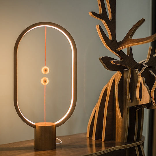 Allocacoc Decorative Lighting Heng Balance Lamp Ellipse LED Warm White 3500K 20cm