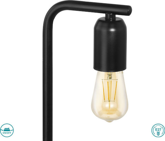 Eglo Adri Metal Table Lamp for Socket E27 with Black Base