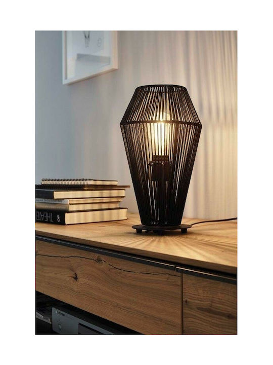 Eglo Palmones Decorative Lamp with Socket for Bulb E27 Black
