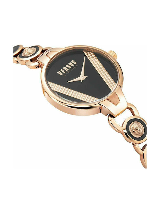 Versus by Versace Saint Germain Watch with Pink Gold Metal Bracelet