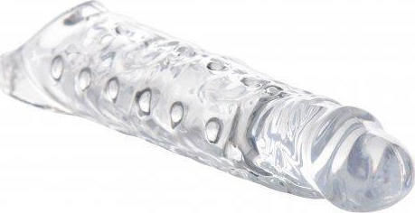 XR Size Matters Extender Penis Sleeve Προέκταση Πέους Dιάφανη 27cm